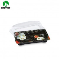 Take Away Small Disposable Japanese Printing Sushi Box Tray Container