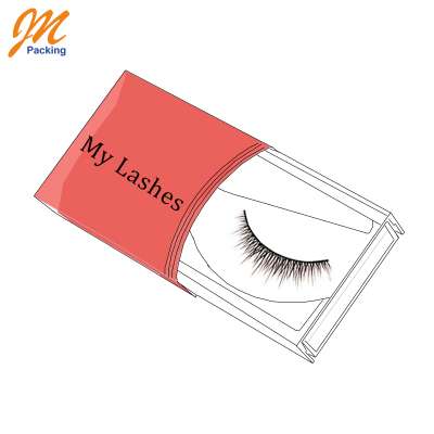 Custom private label false eyelash packaging